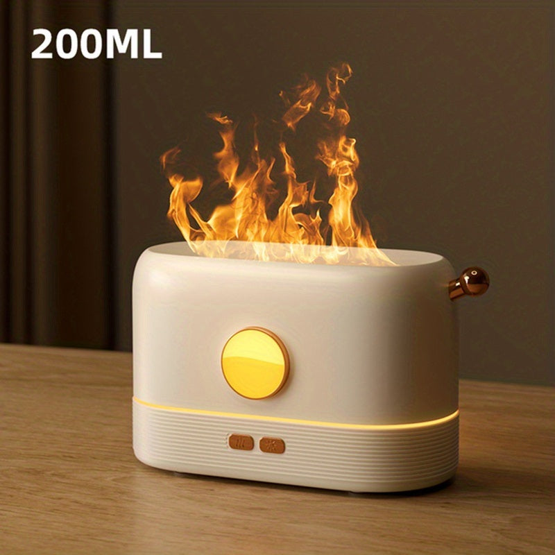 3D Flame Aromatherapy Humidifier