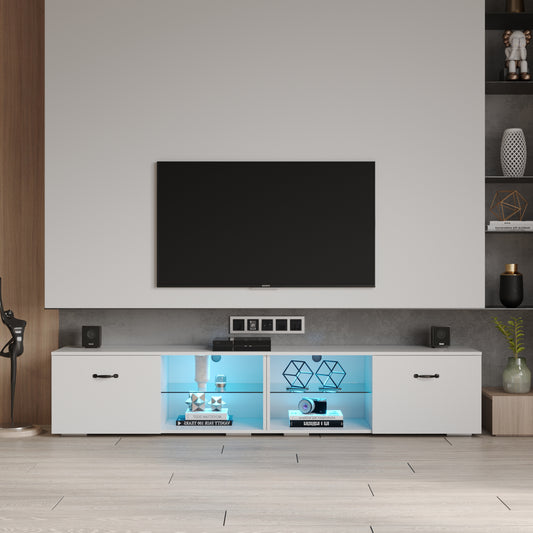TV cabinet with LED light