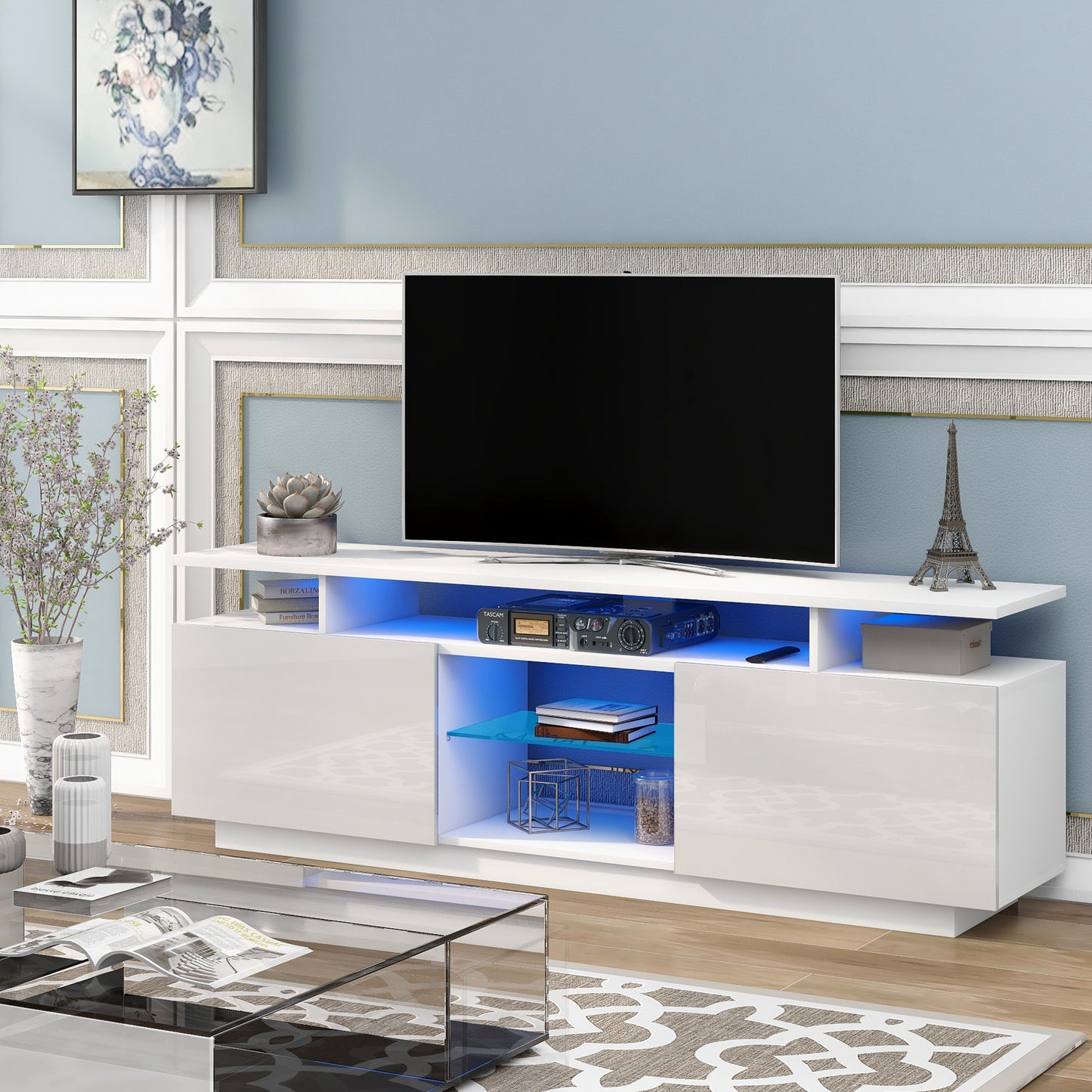ON-TREND Modern TV Stand